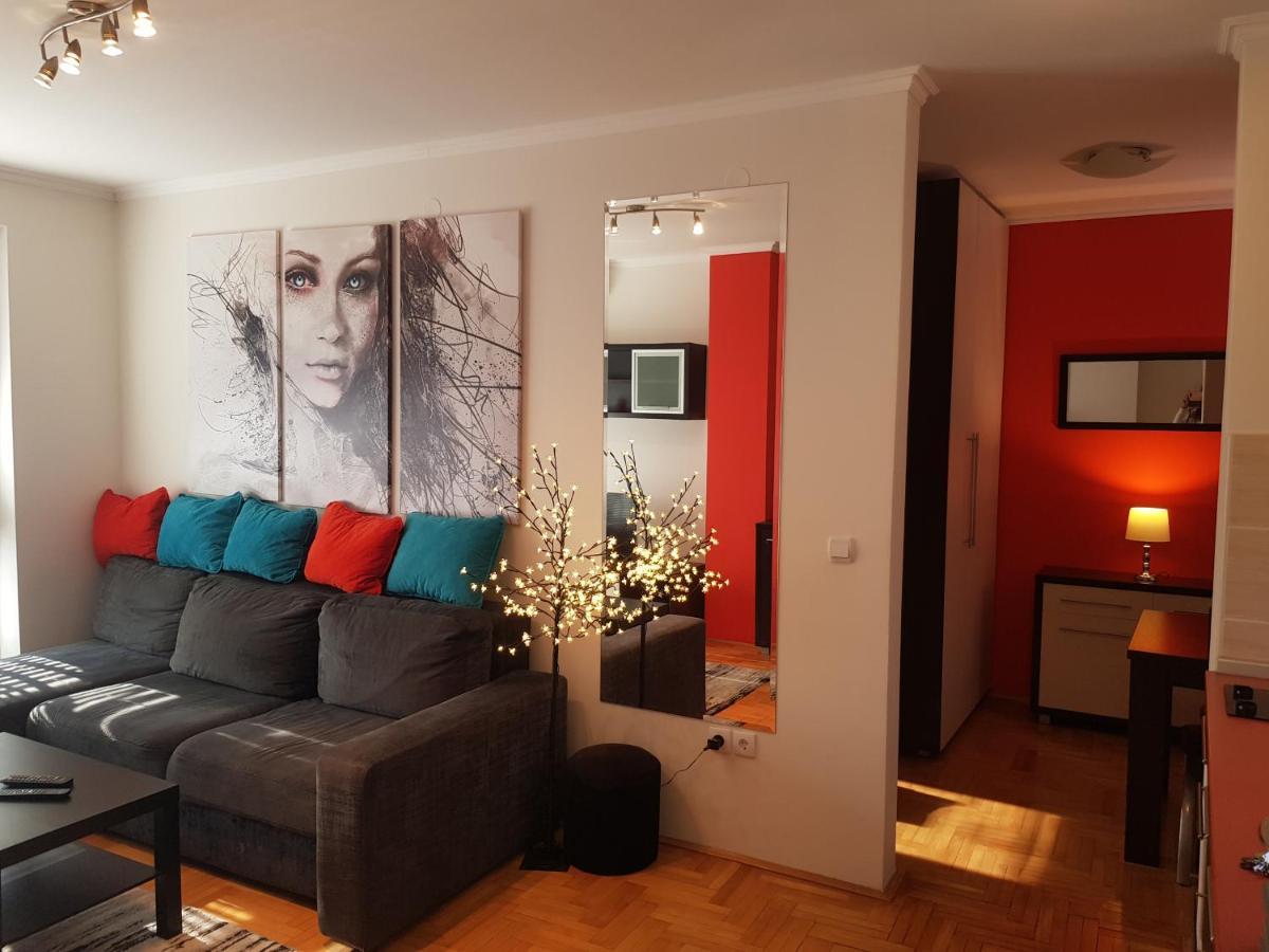 Rajiceva 5- Apartman Sa Prostranom Terasom I Garaznim Mestom Kragujevac Bagian luar foto